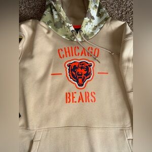 NFL Salute to Service Tan BEARS Hoodie